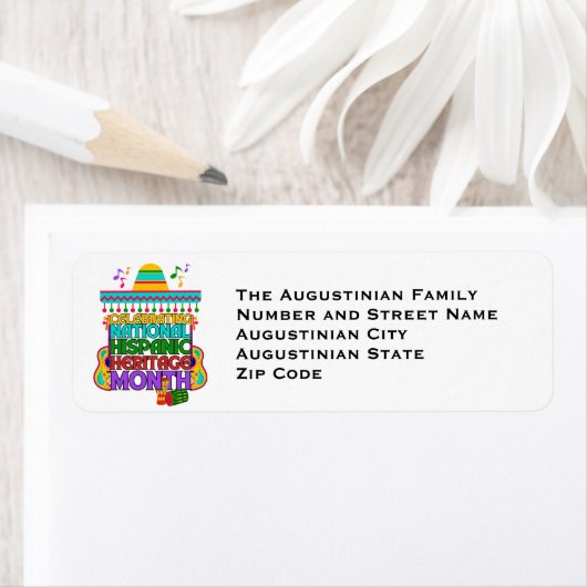 差出人住所ラベル ラベル (インサイチュ)