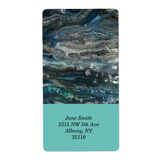 差出人住所ラベル ラベル (正面)