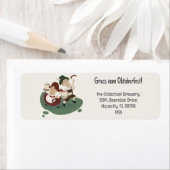 差出人住所ラベル ラベル (インサイチュ)