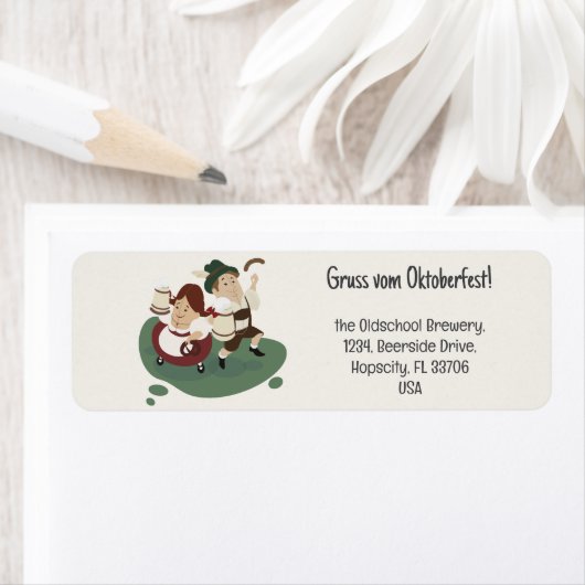 差出人住所ラベル ラベル (インサイチュ)