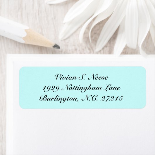 差出人住所ラベル ラベル (インサイチュ)