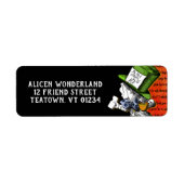 差出人住所ラベル ラベル (正面)