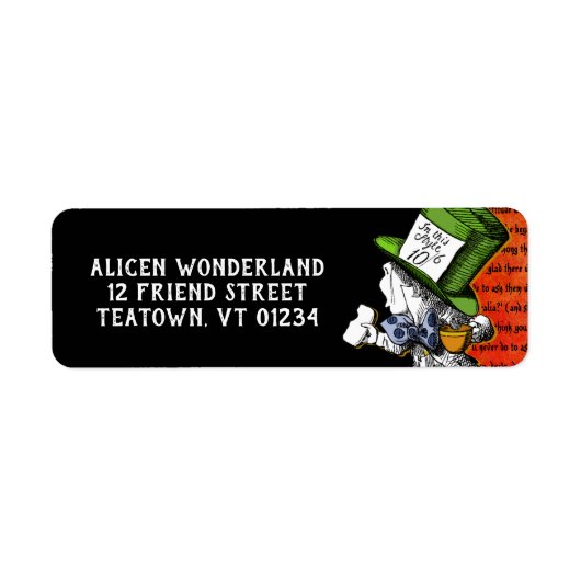 差出人住所ラベル ラベル (正面)