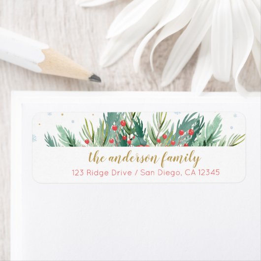 差出人住所ラベル ラベル (インサイチュ)