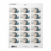 差出人住所ラベル ラベル (フルシート)