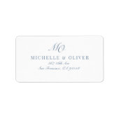 差出人住所ラベル ラベル (正面)