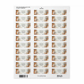 差出人住所ラベル ラベル (フルシート)