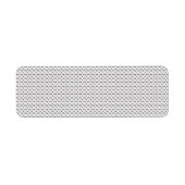 差出人住所ラベル ラベル (正面)