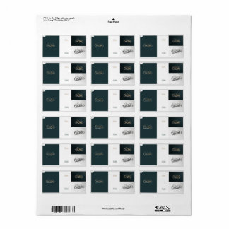 差出人住所ラベル ラベル