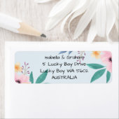 差出人住所ラベル ラベル (インサイチュ)