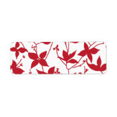 差出人住所ラベル ラベル (正面)