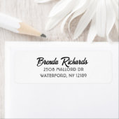 差出人住所ラベル、住所 シール、転が、 ラベル (インサイチュ)