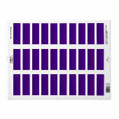 差出人住所ラベル-離れ音、無地の右 ラベル (フルシート)