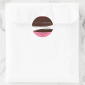 差出人住所ラベル:: consipo 2 ラウンドシール (バッグ)