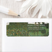 差出人住所ラベル: GUSTAVクリムト: THE BRIDE ラベル (インサイチュ)