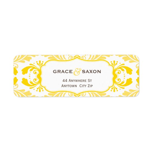 差出人住所ラベル:: Savvy 1L ラベル (正面)