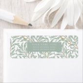 差出人住所ラベル: WILLIAM MORRIS ラベル (インサイチュ)