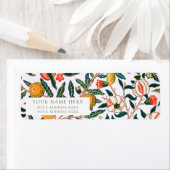 差出人住所ラベル: WILLIAM MORRIS ラベル (インサイチュ)