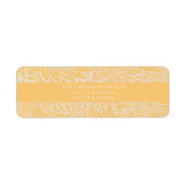 差出人住所ラベル: WILLIAM MORRIS ：ラークスパー ラベル