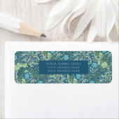 差出人住所ラベル: WILLIAM MORRIS :海藻 ラベル (インサイチュ)