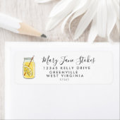 差出人住所レモネード ラベル (インサイチュ)