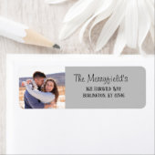 差出人住所写真ラベル ラベル (インサイチュ)