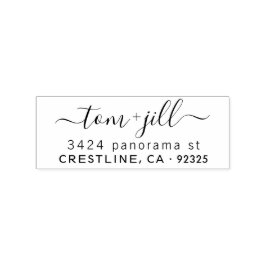 差出人住所印 ラバースタンプ