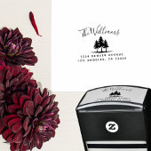 差出人住所名目松並木 セルフインキングスタンプ