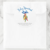 差出人住所封筒用シールステッカーチリピーパーズ ラウンドシール (バッグ)