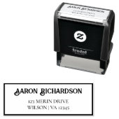 差出人住所自己スタンプ セルフインキングスタンプ (インサイチュ)