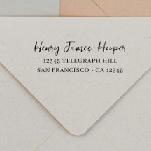 差出人住所非公式スクリプトの手書き名