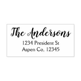 差出人住所 セルフインキングスタンプ