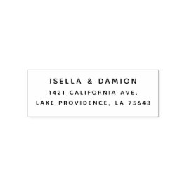 差出人住所 セルフインキングスタンプ