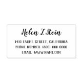 差出人住所 ラバースタンプ (インプリント)