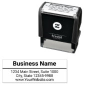 差出人住所Webサイトはっきりしたの文字 セルフインキングスタンプ (インサイチュ)