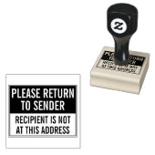 差出人戻し郵便 ラバースタンプ (押印)