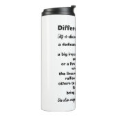 差分メーカーの定感動的義 タンブラー (回転左)