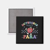 差分メーカーパラ先生Paraprofessional Par マグネット (正面/裏面)