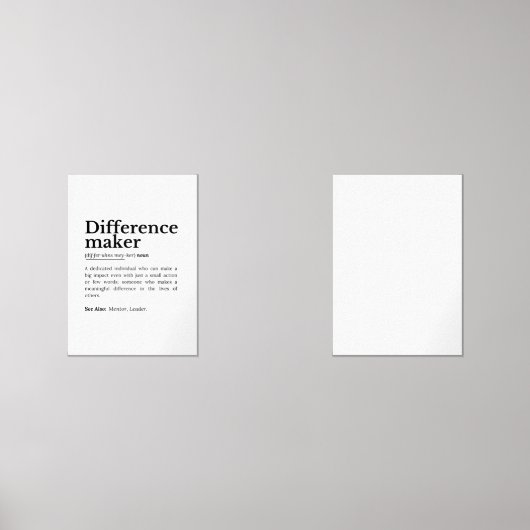 差分メーカー – 感動的引用文 (正面)