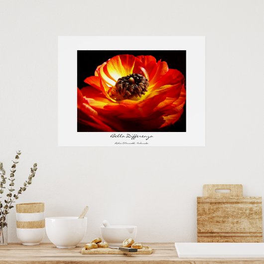 差分（名前あり） ポスター (キッチン)