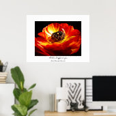 差分（名前あり） ポスター (ホームオフィス)