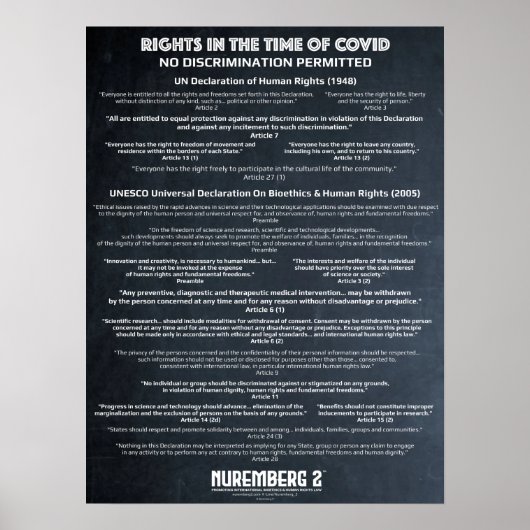 「差別なし」人権スモール・ポスター ポスター (正面)