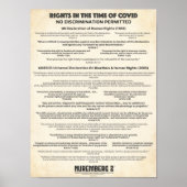 「差別なし」人権X小ポスター ポスター (正面)