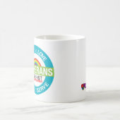 "差別に対するルター派"のマグ コーヒーマグカップ (中央)