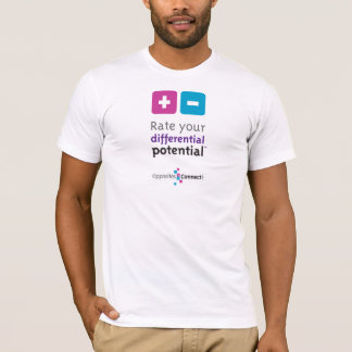 差動潜在的なTシャツ Tシャツ