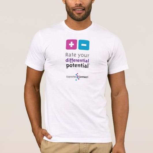 差動潜在的なTシャツ Tシャツ (正面)