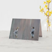 差向い カード (黄色い花)