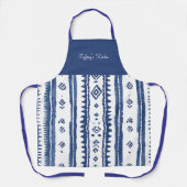 差子白と青 エプロン (正面)