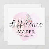 差違メーカー ノートカード (正面/裏面)