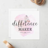 差違メーカー ノートカード (正面/裏面インサイチュ)